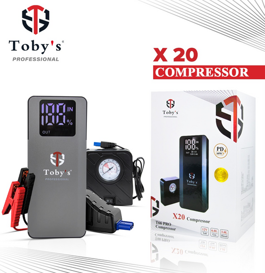 Toby's X20 Compressor Jump Starter