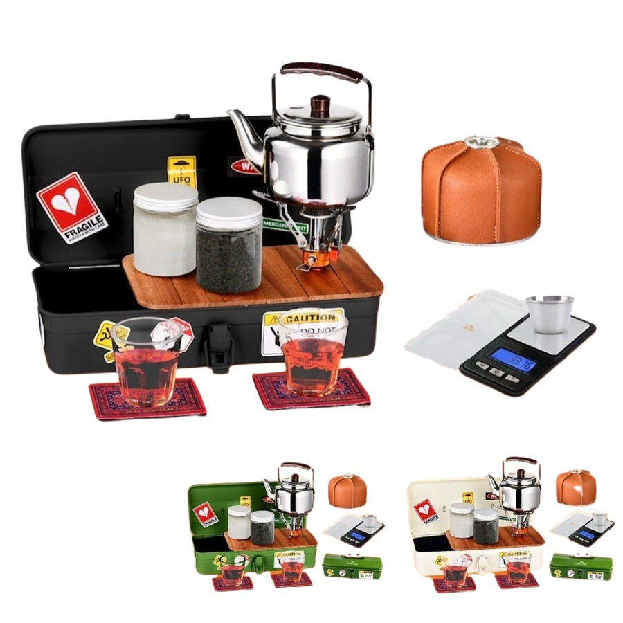 Arabic Camping Tea Set Box