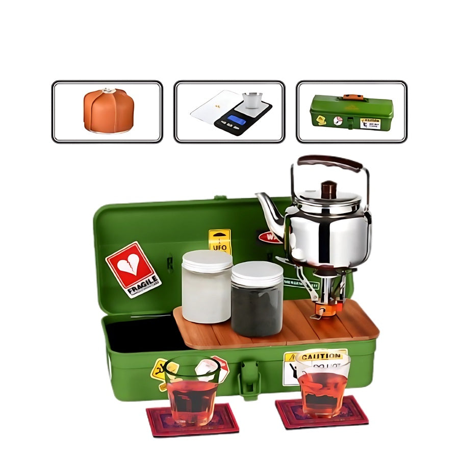 Arabic Camping Tea Set Box