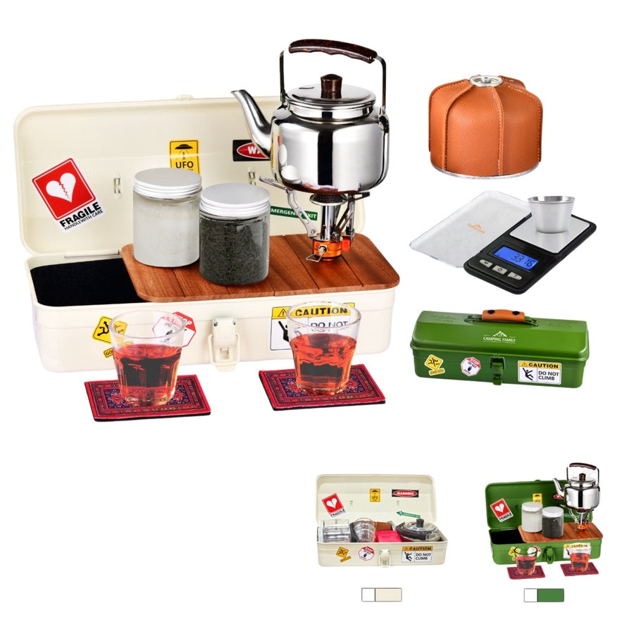 Arabic Camping Tea Set Box
