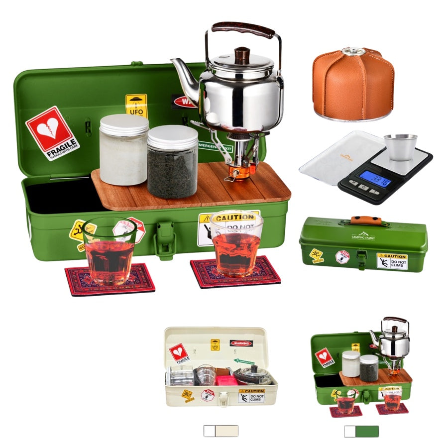 Arabic Camping Tea Set Box