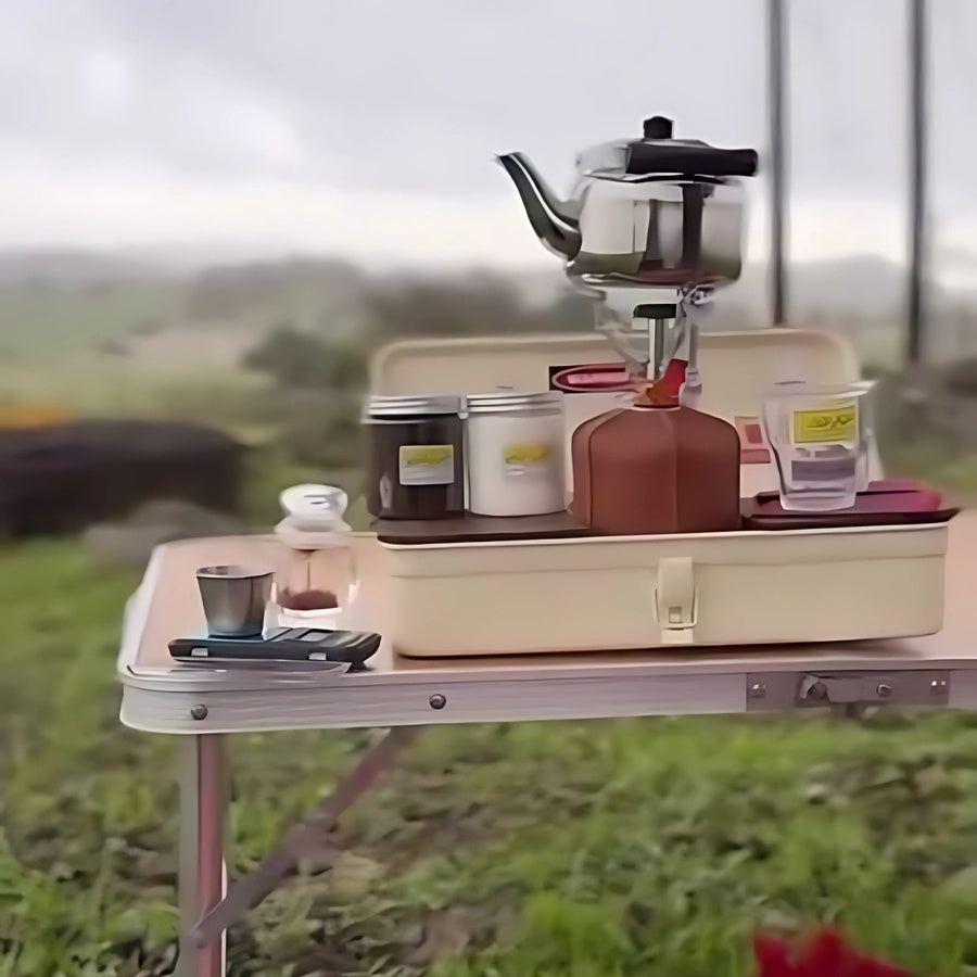 Arabic Camping Tea Set Box
