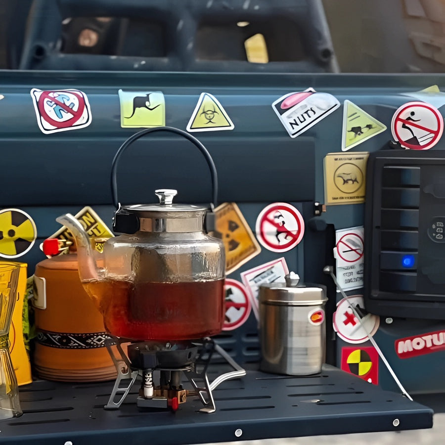 Arabic Camping Tea Set Box