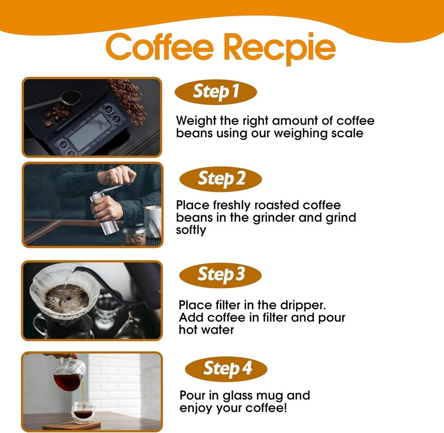 Complete V60 Coffee Travel Bag Set
