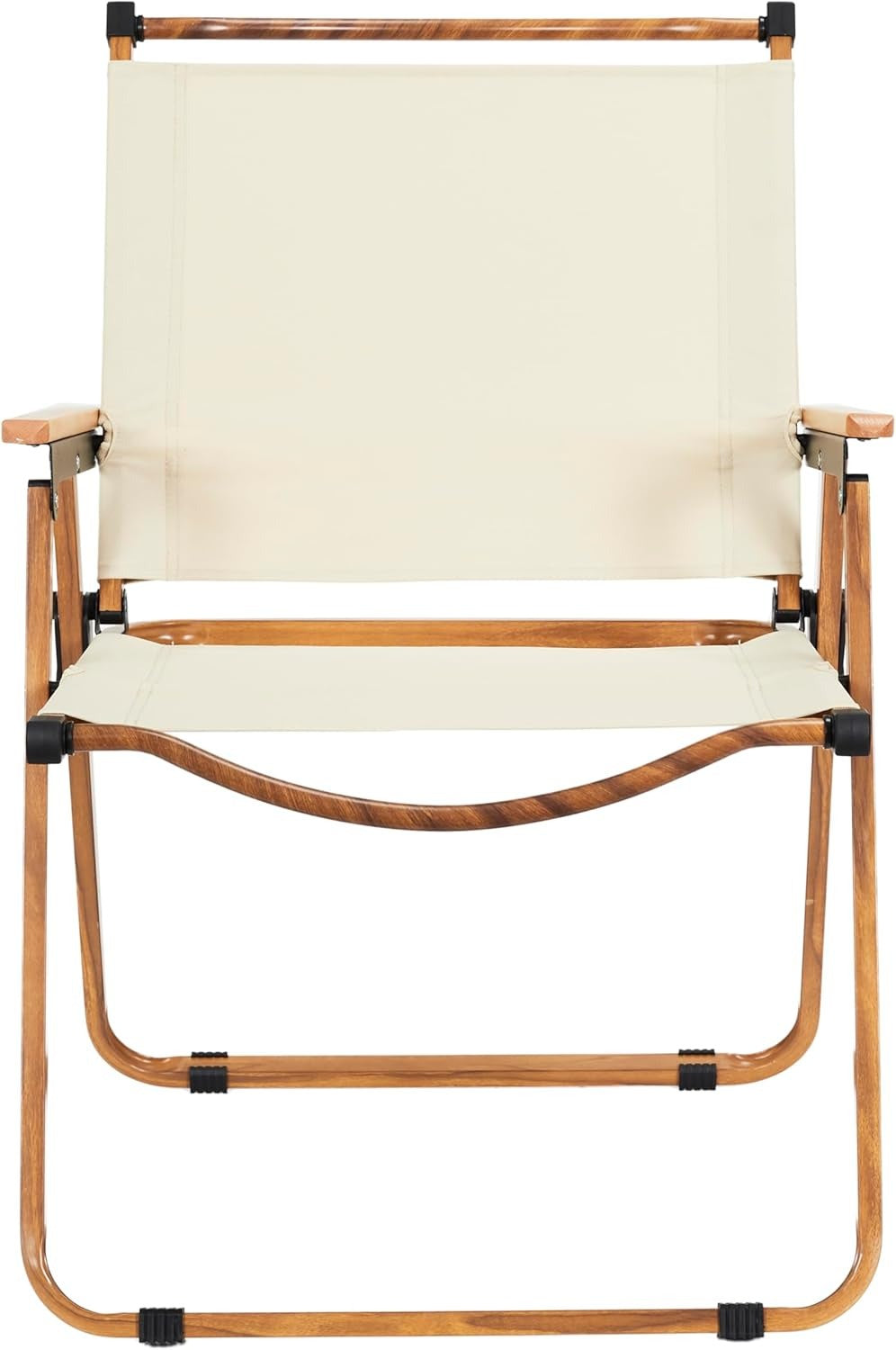 Foldable Camping Chair 2-Pack - Khaki