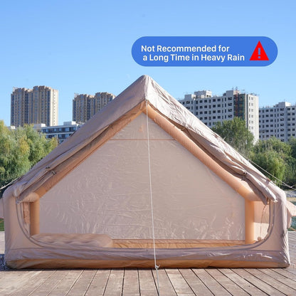 Inflatable Waterproof Camping Tent for 4-6 Persons