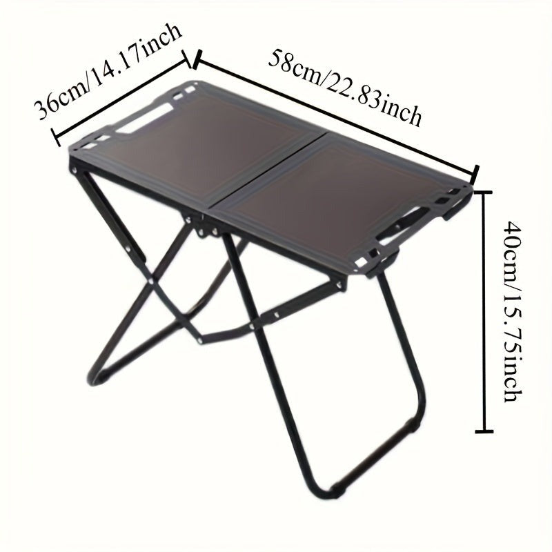 Titanium Foldable Camping Table 58 x 36 x 40 cm