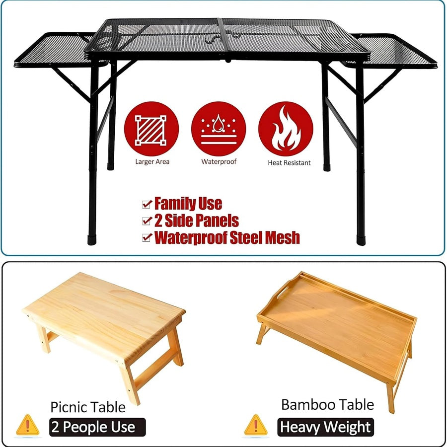Dokany Foldable Camping Table - Lightweight Outdoor Table