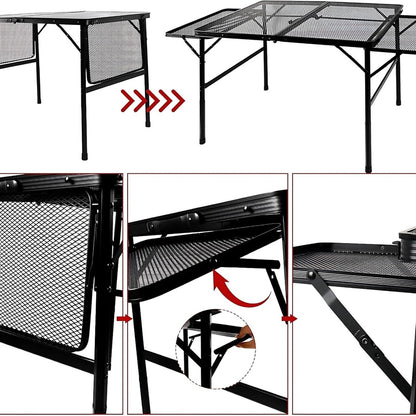 Dokany Foldable Camping Table - Lightweight Outdoor Table
