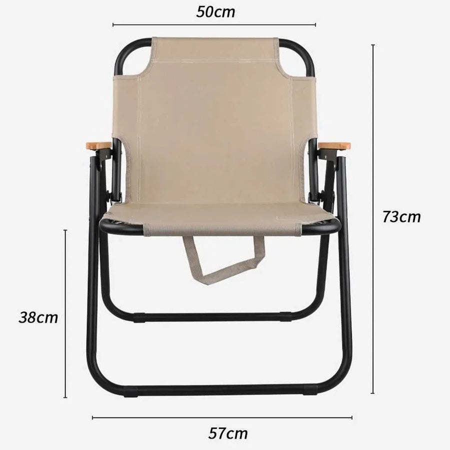 Heavy-Duty Foldable Camping Chair