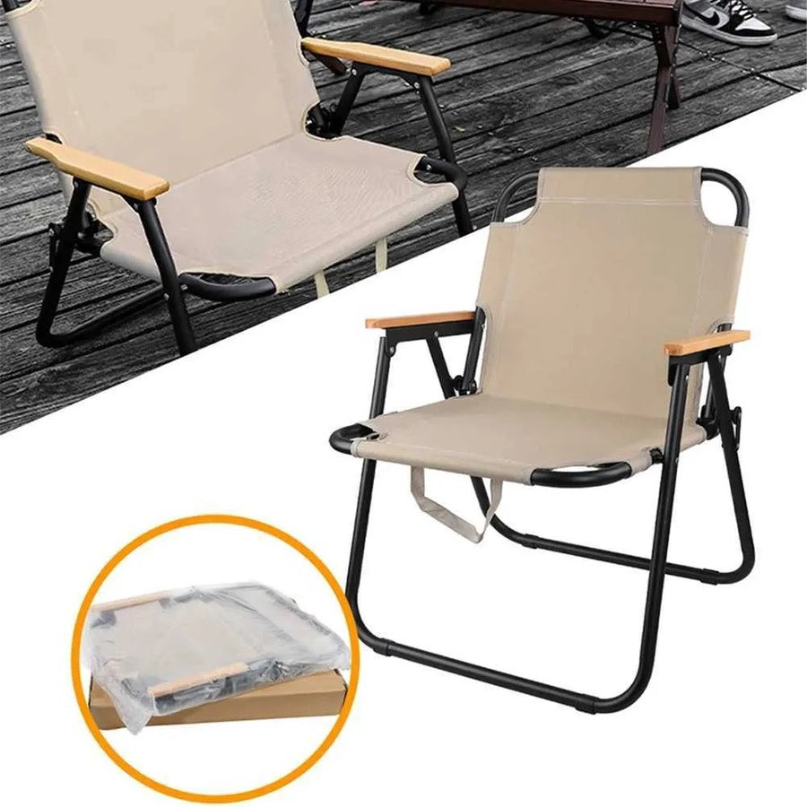 Heavy-Duty Foldable Camping Chair