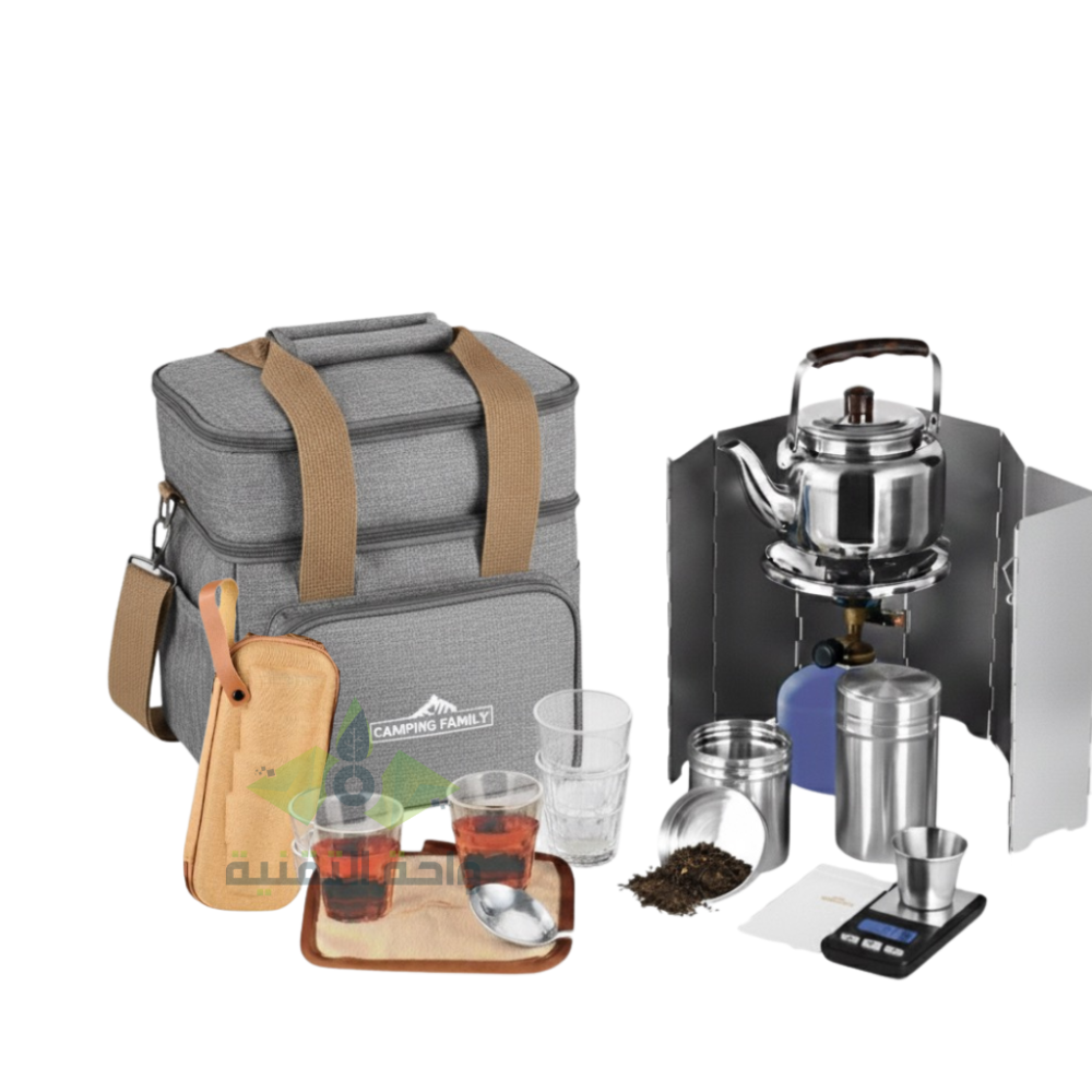 Complete Camping Tea Travel Kit - 4 Colors