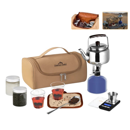 Padded Camping Tea Kit Bag