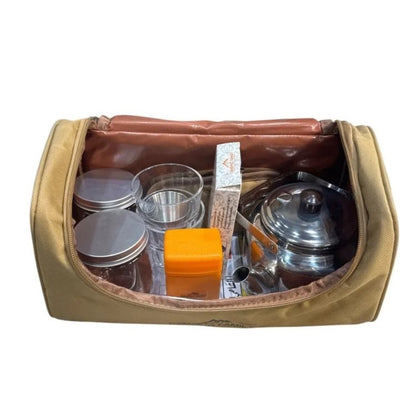 Padded Camping Tea Kit Bag