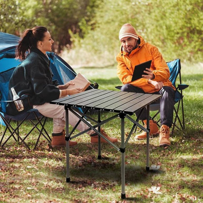 Foldable Camping Table - Black
