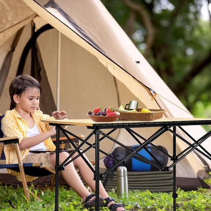 Foldable Camping Table - Khaki