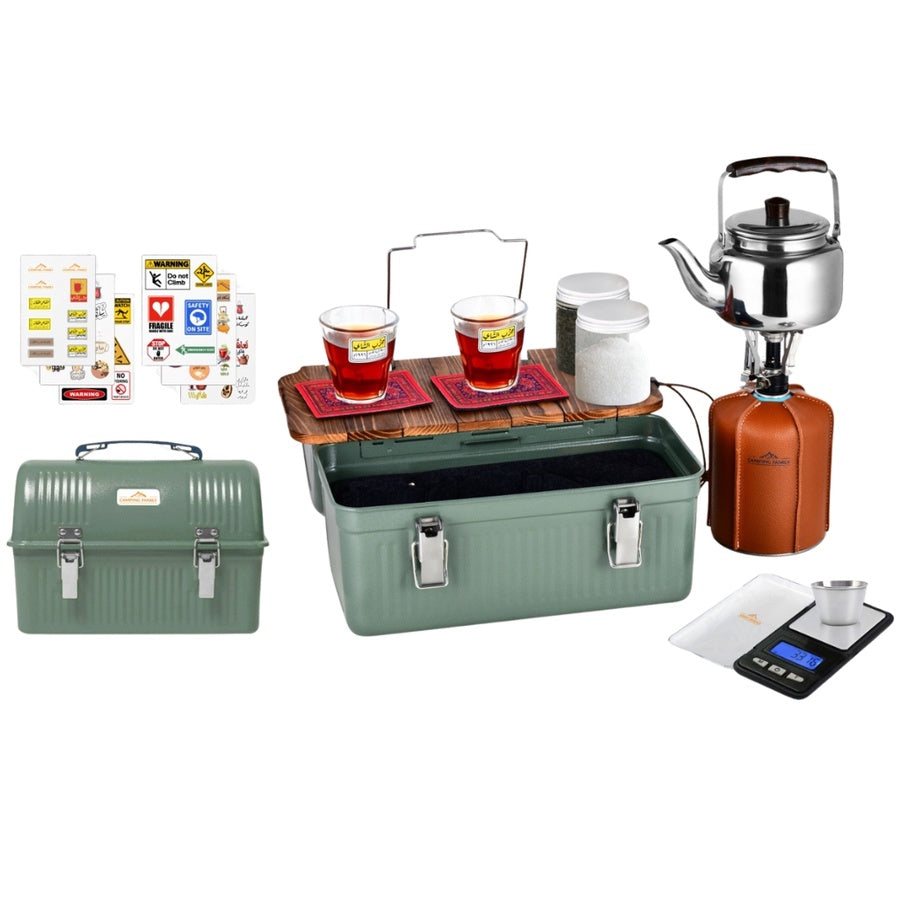 Oval Camping Tea Box