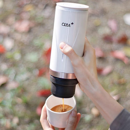 Cera Portable Espresso Machine for NS Capsules & Ground Coffee