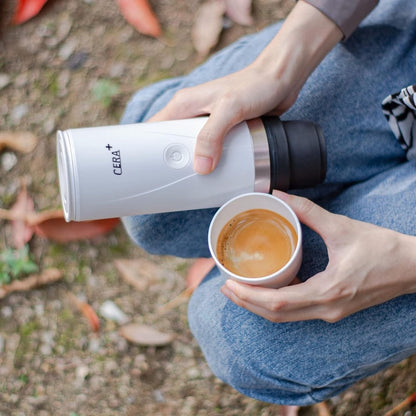 Cera Portable Espresso Machine for NS Capsules & Ground Coffee