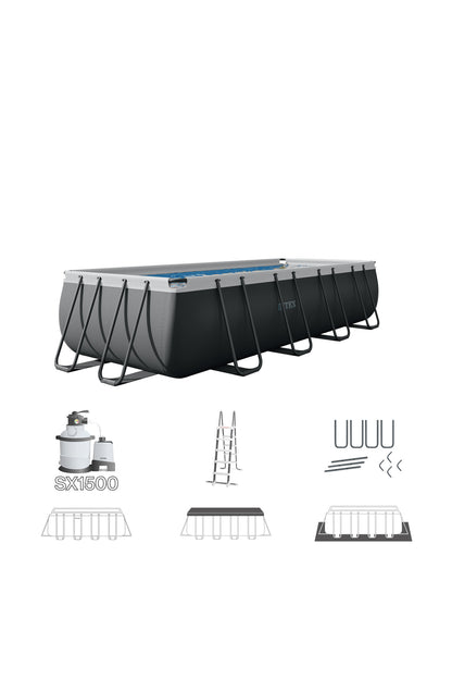 Intex Ultra XTR Pool Set 549 x 274 x 132 cm with Sand Filter Pump & Ladder