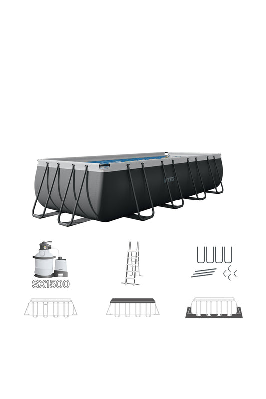 Intex Ultra XTR Pool Set 549 x 274 x 132 cm with Sand Filter Pump & Ladder