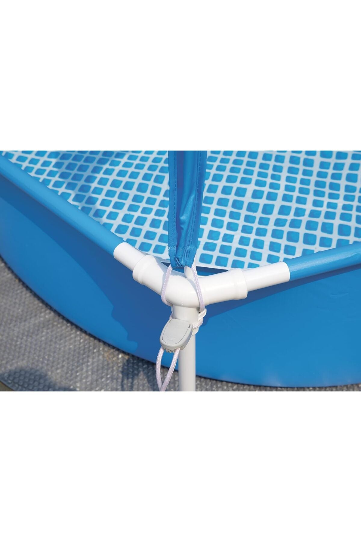 Intex Canopy Metal Frame Pool with Sunshade
