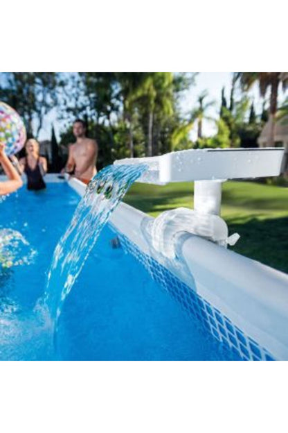 Intex Greywood Prism Frame Pool 549 x 122 cm with Filter Pump