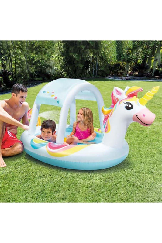 Intex Unicorn Spray Kids Pool 254 x 132 x 109 cm