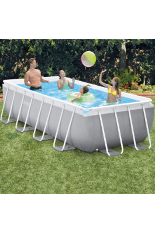 Intex Prism Frame Rectangular Pool Set 400 x 200 x 100 cm