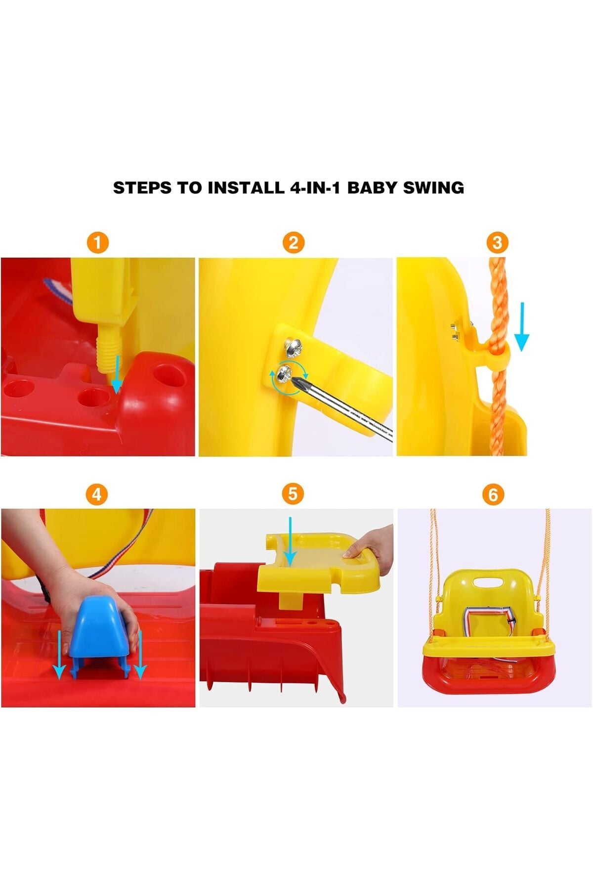 RedSwing 4-in-1 Outdoor Toddler Swing Seat