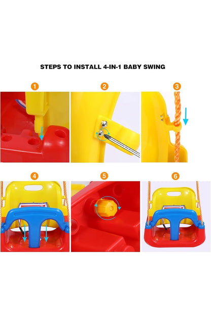 RedSwing 4-in-1 Outdoor Toddler Swing Seat