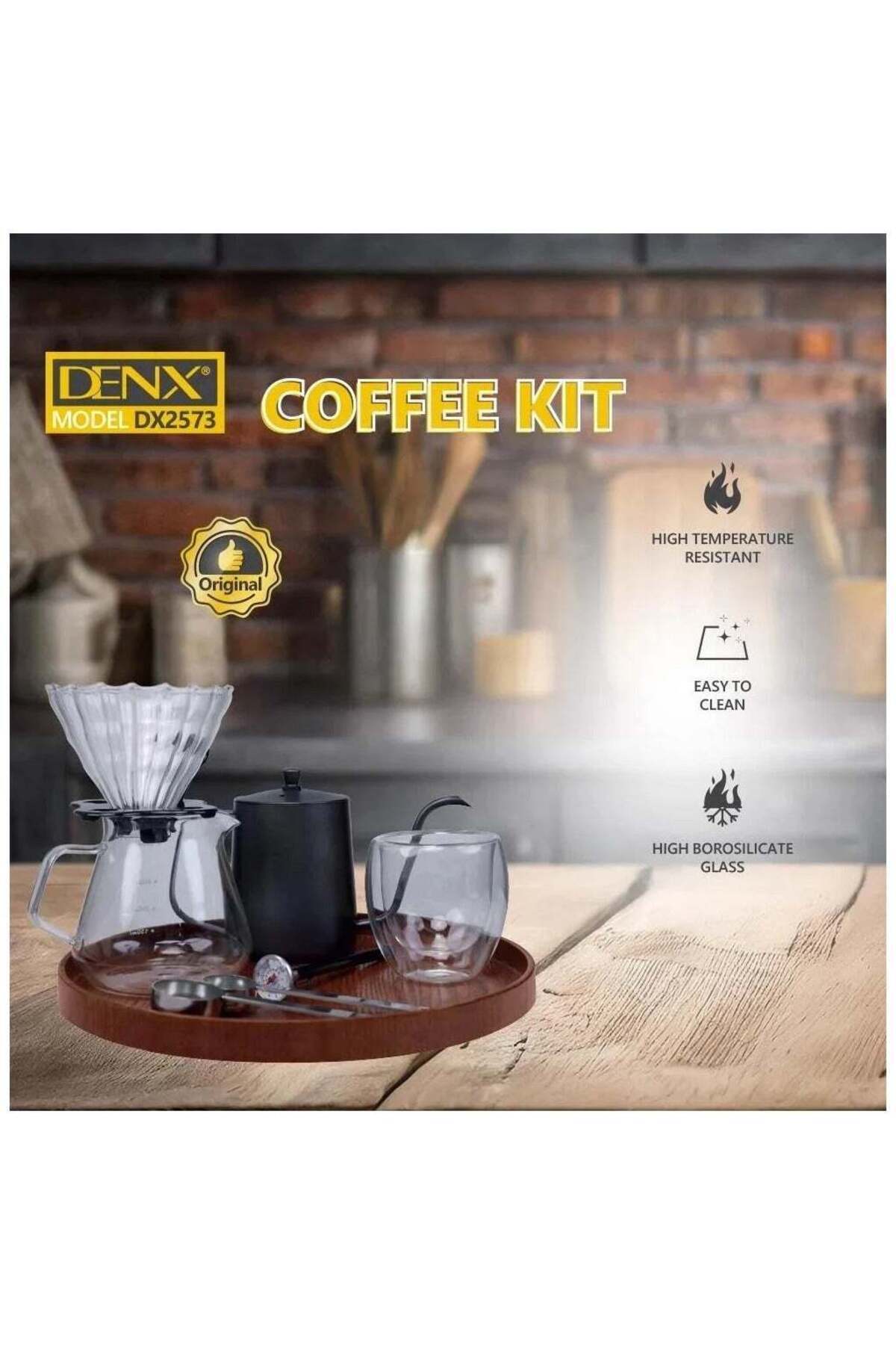 V60 Coffee Brewing Kit 12 Pieces with Travel Bag