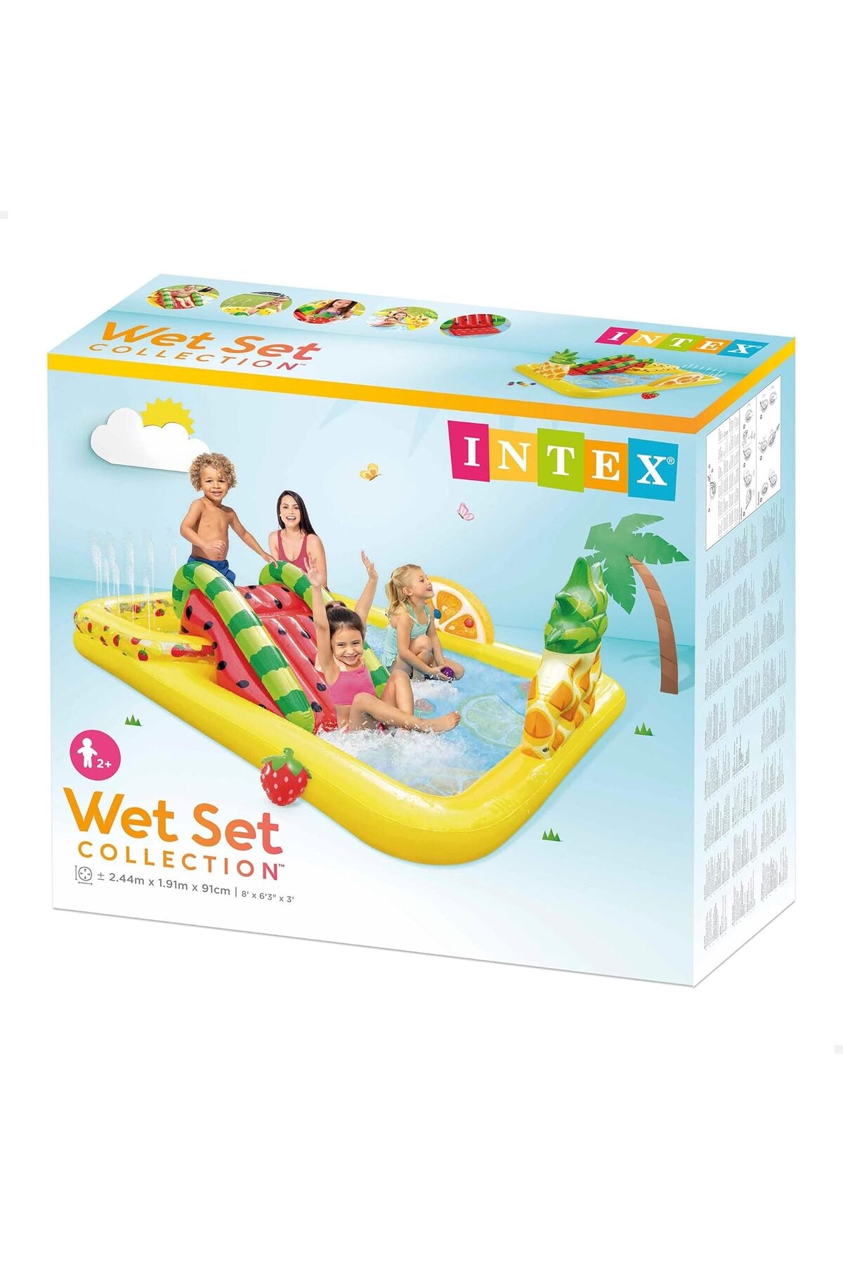 Intex Fun N Fruity Kids Play Center 244 x 191 x 91 cm