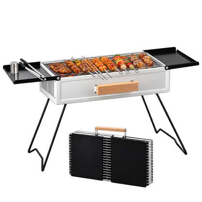 Foldable Outdoor Camping BBQ Grill CM-38547 118×30×70cm