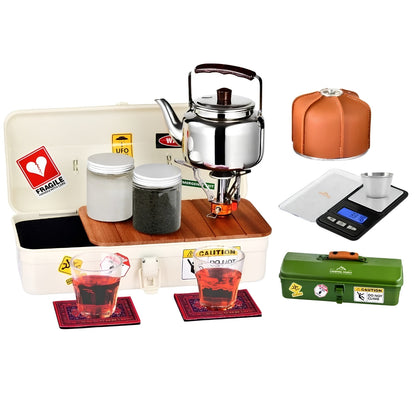 Camping Tea Set Box