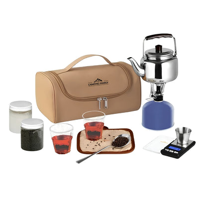 Padded Camping Tea Kit Bag