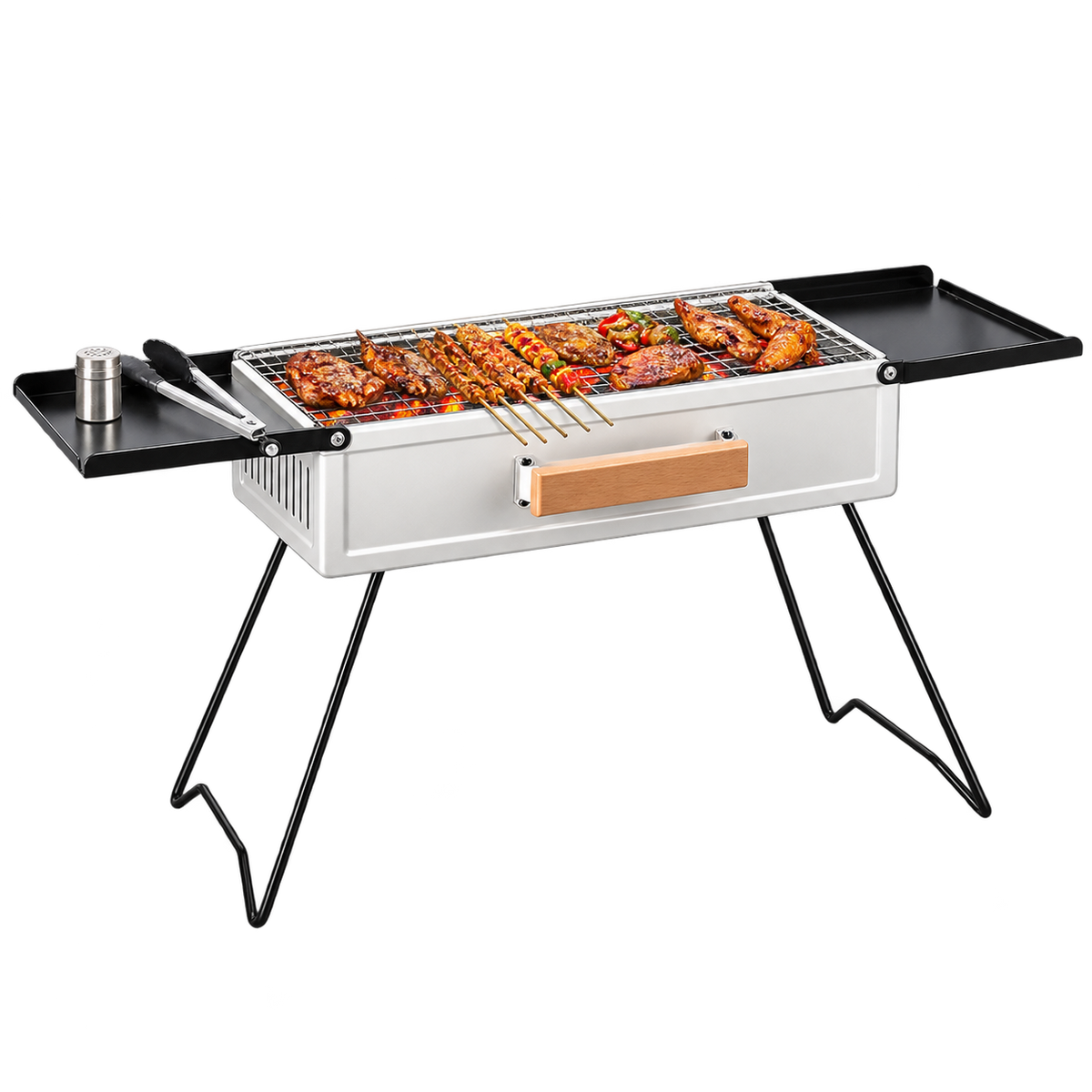 Foldable Outdoor Camping BBQ Grill CM-38547 118×30×70cm