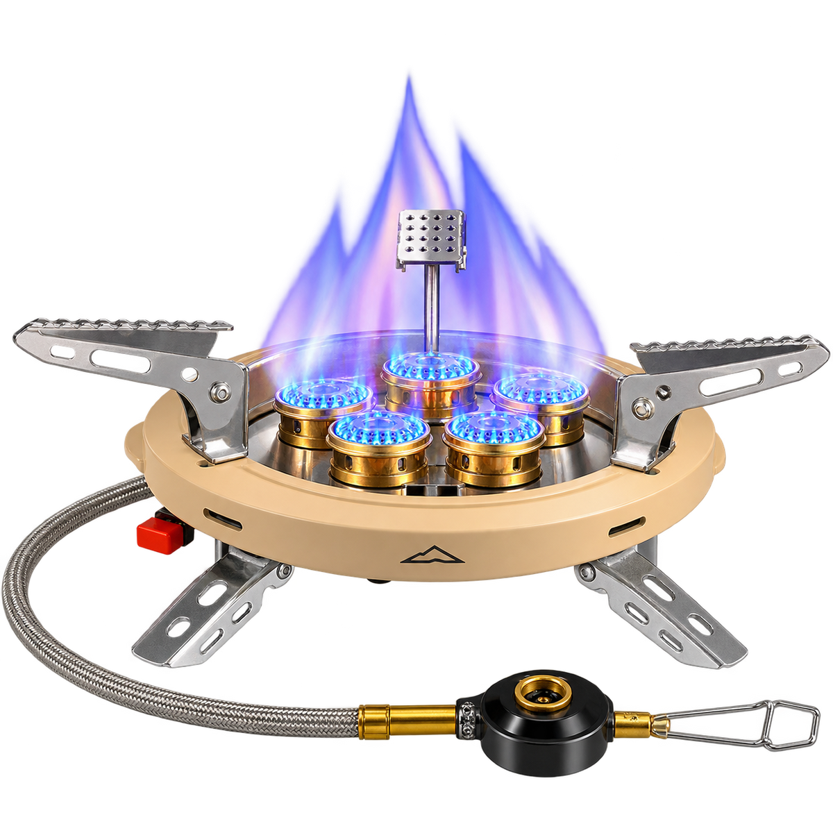 Camping Family CM-38545 5-Burner Gas Stove 16,000W