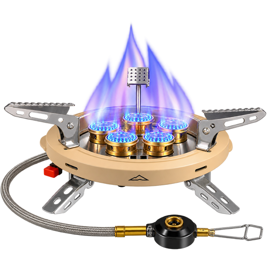 موقد غاز Camping Family بخمس شعلات 16000 واط – CM-38545