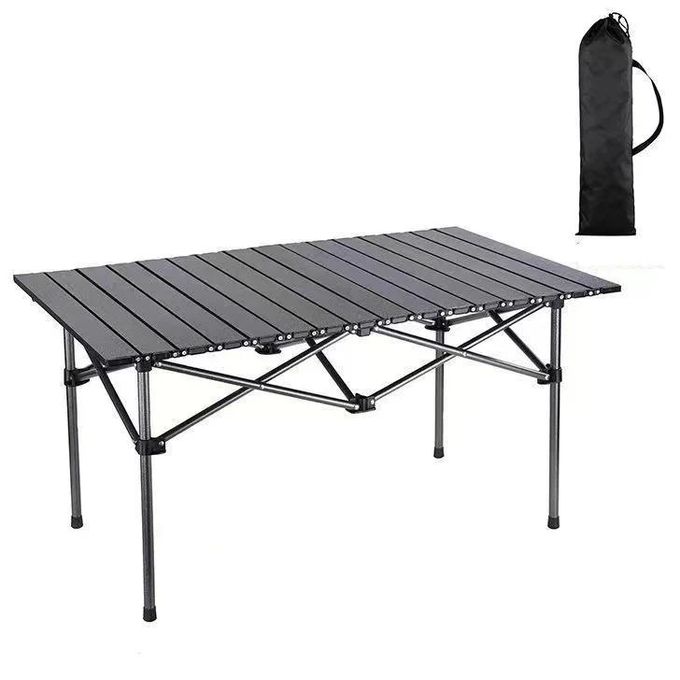 Foldable Camping Table - Black