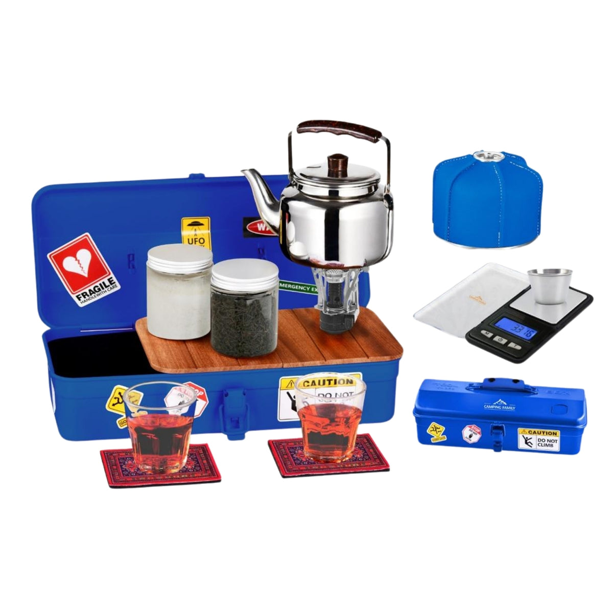 Camping Tea Set Box