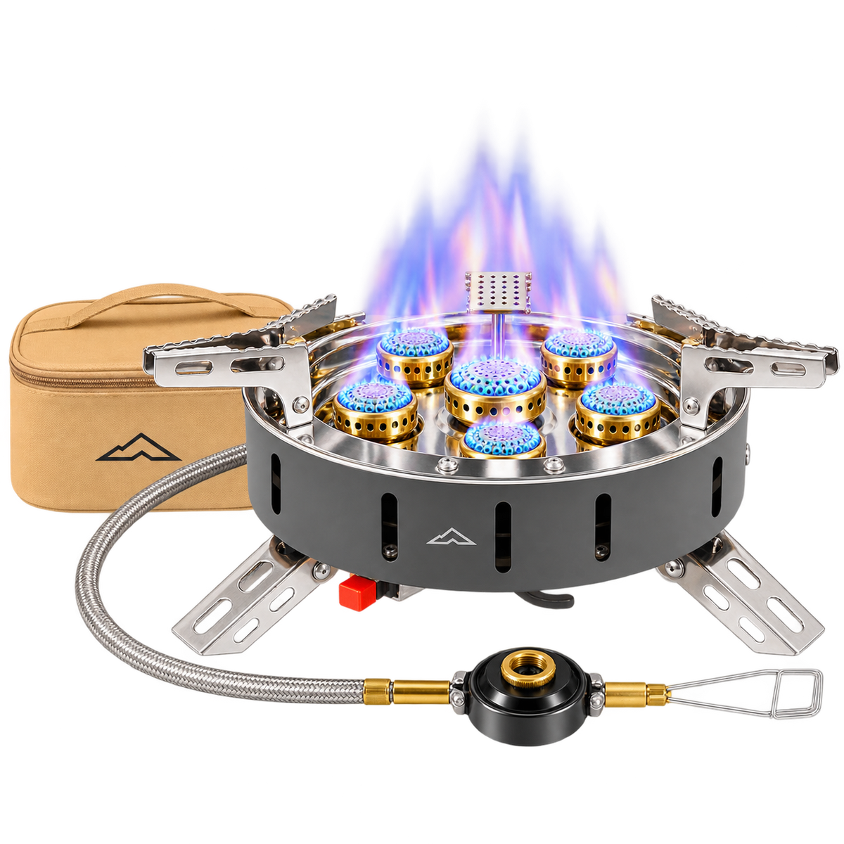 Camping Family 7-Burner Gas Stove 28500W CM-38534