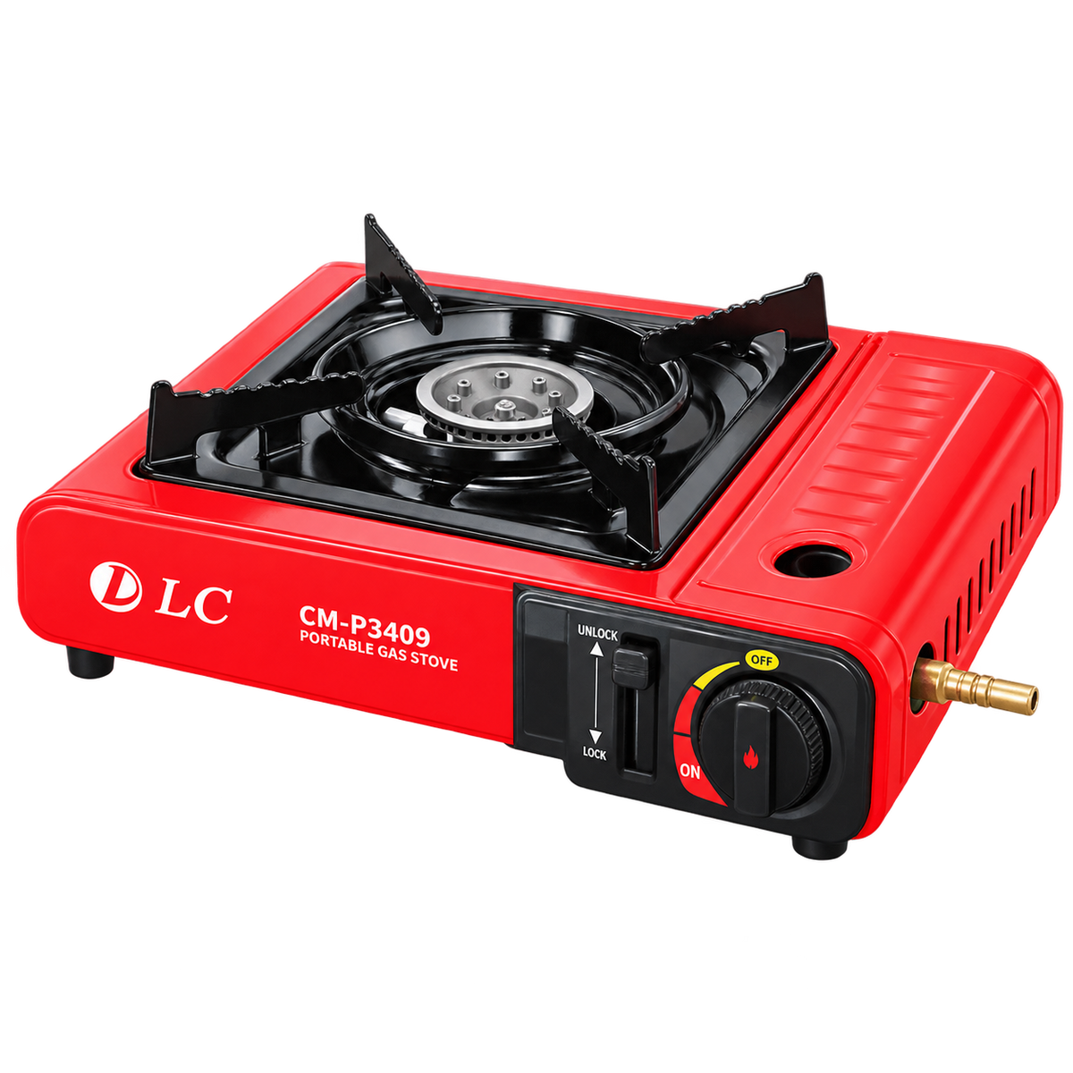 Camping Family Portable Gas Stove CM-P3409 Red