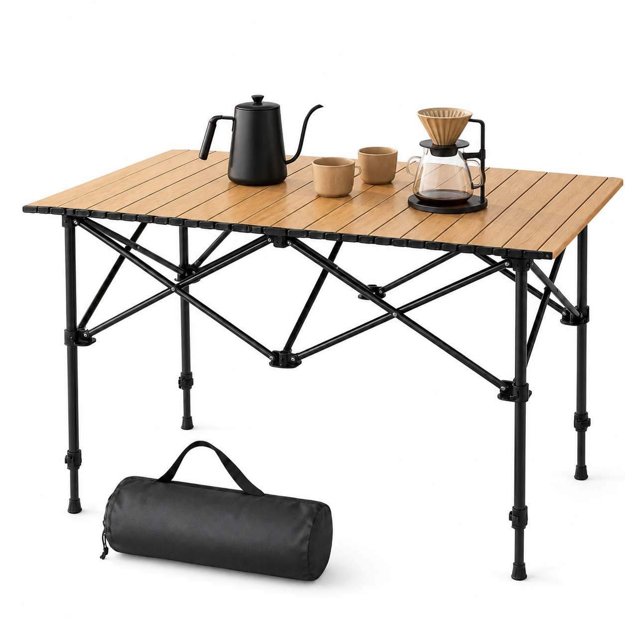 Foldable Camping Table - Khaki