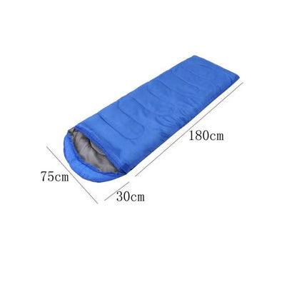 Hooded Sleeping Bag - dimensions