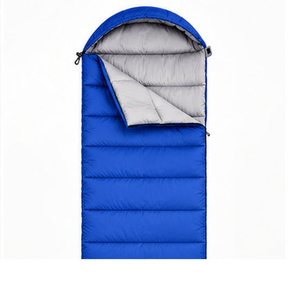 Hooded Sleeping Bag for Camping - Blue main image