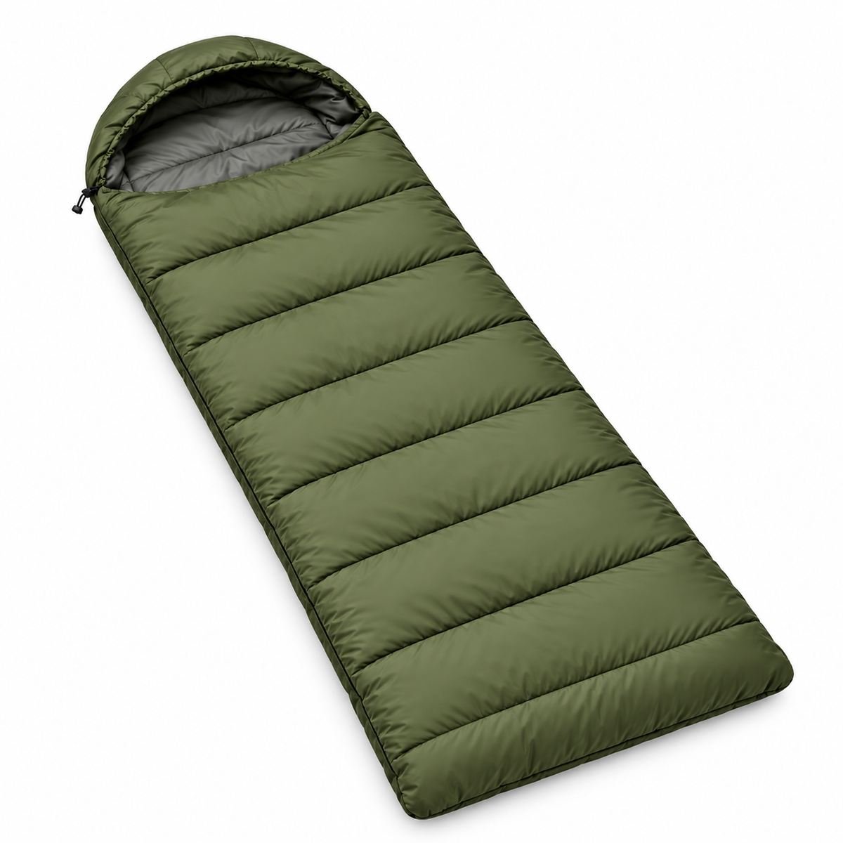 Hooded Envelope Sleeping Bag for Camping