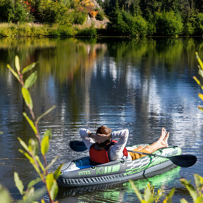 Intex Challenger K1 Inflatable Kayak Boat Set 274 x 76 x 33 cm