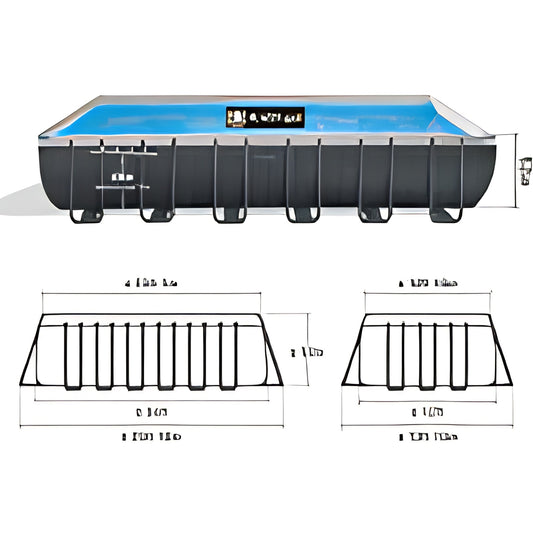 Intex Ultra XTR Rectangular Pool Set 732 x 366 x 132 cm