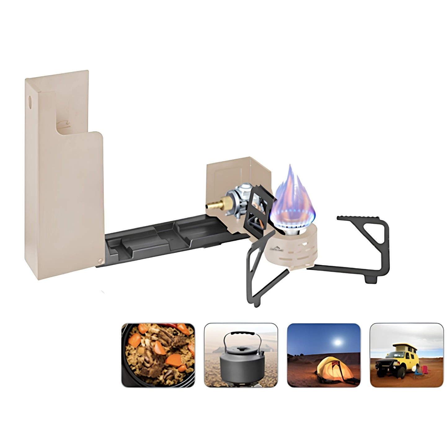 Portable Butane Camping Gas Stove for Outdoor Cooking